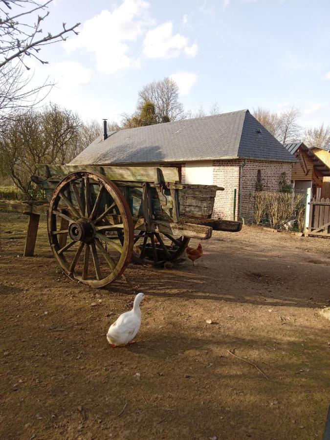Gîte à la campagne Saint-Leger-du-Gennetey Exterior foto